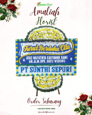 Papan Bunga Duka di Puteri Betung