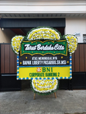 Papan Bunga Duka di Puteri Betung