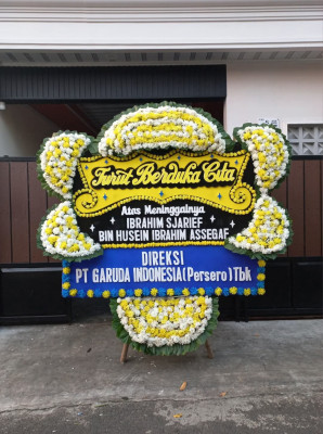 Papan Bunga Duka di Puteri Betung