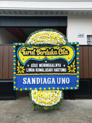 Papan Bunga Duka di Puteri Betung